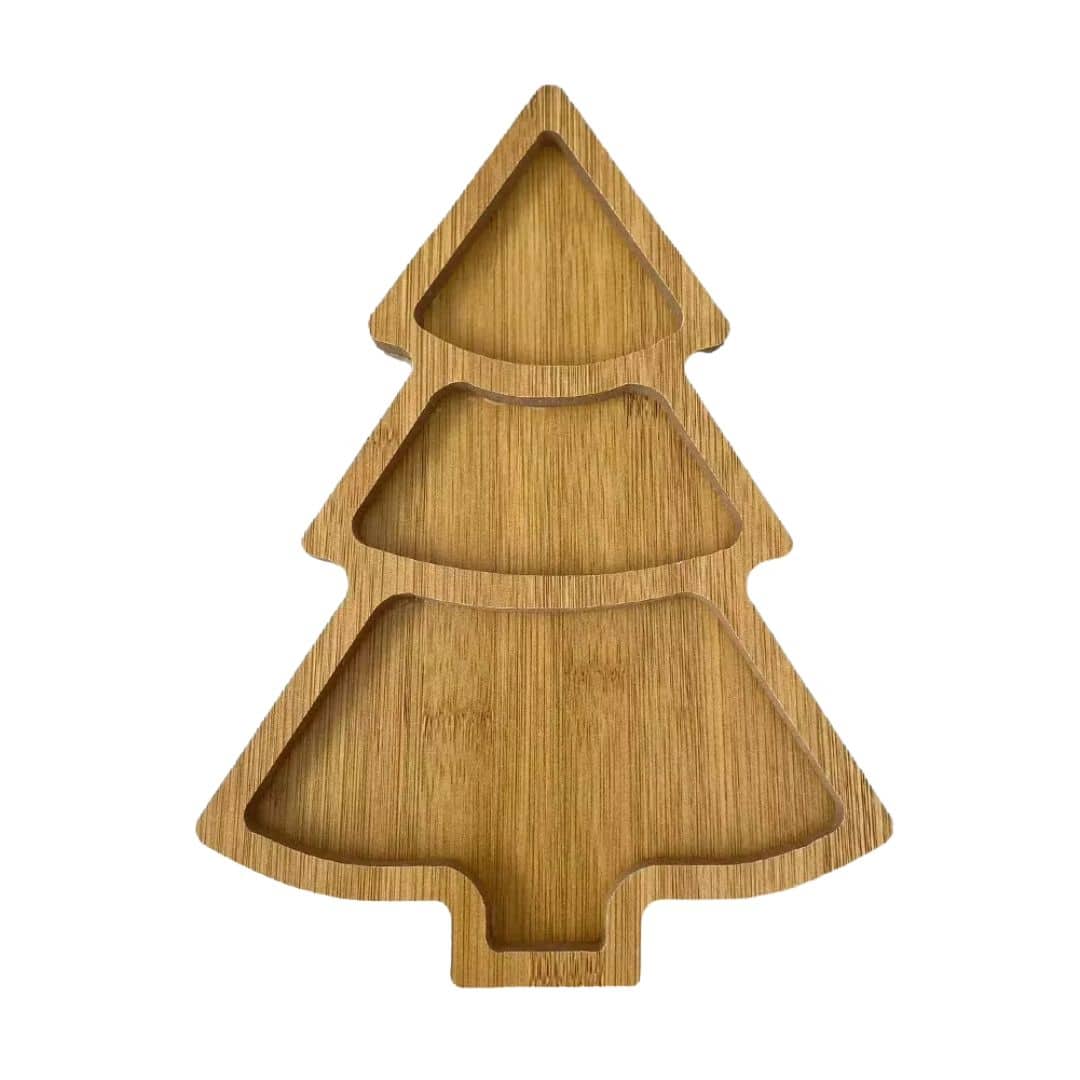 Bamboo Cut in a Tree Shape