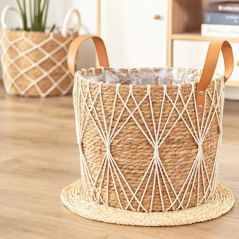 Rattan and Greenery Together