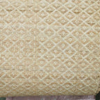 Sheet of natural rattan cane webbing with a diamond weave