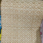 Sheet of natural rattan cane webbing with a diamond weave