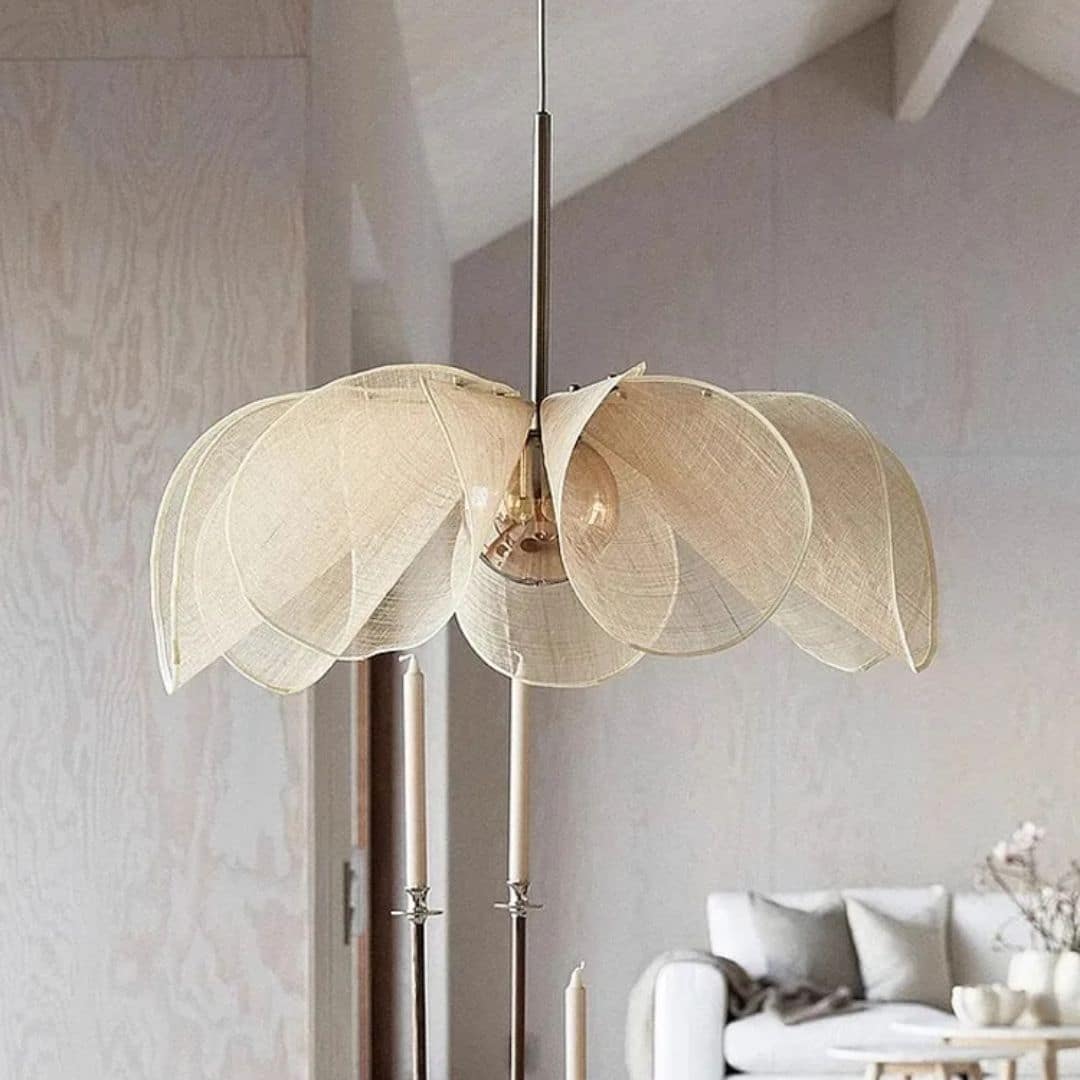 A Wabi Sabi Spirit on the Ceiling