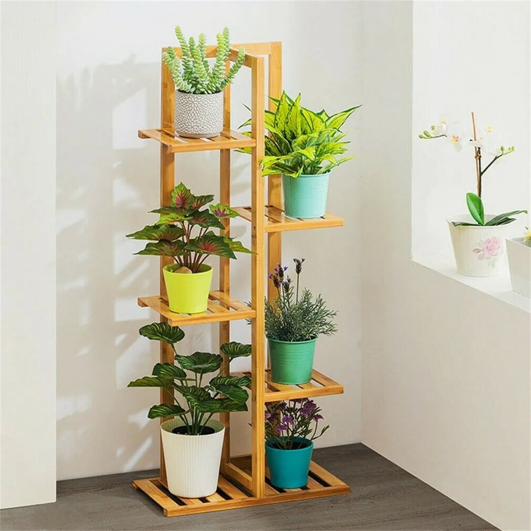 Bamboo and Plants Together