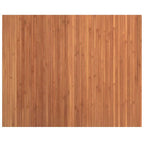 Caramel bamboo slat rug surface