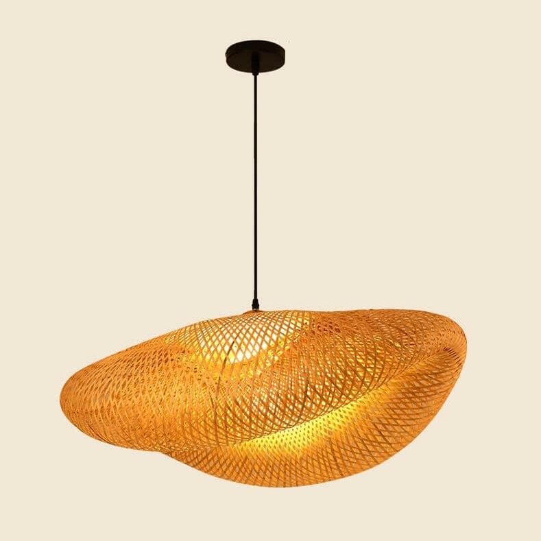 Soft Light in Oval Rattan