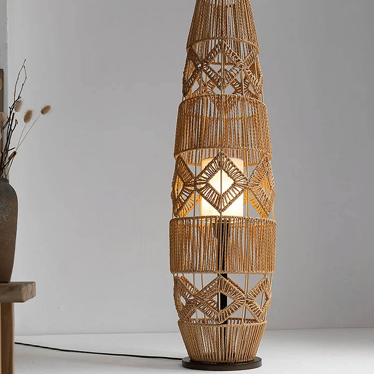 Woven Wicker, Filtered Light