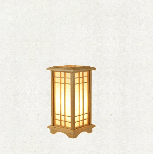 Sculpted Wood, Dimmed Light