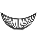 Small flared lotus leaf lamp shade hand woven in natural rattan