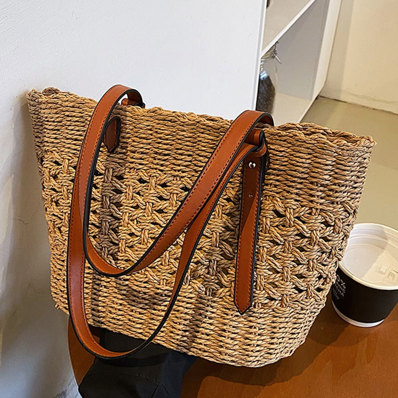 A Straw Bag Designed to Last