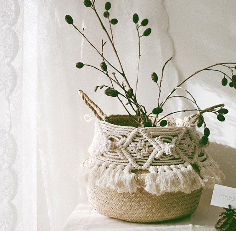 Woven Body, Macrame Fringe