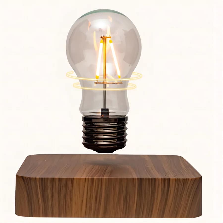 Raw Wood and Magnetic Levitation