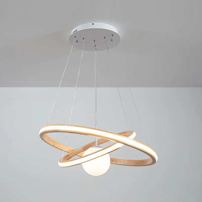 Wood and Light on the Ceiling