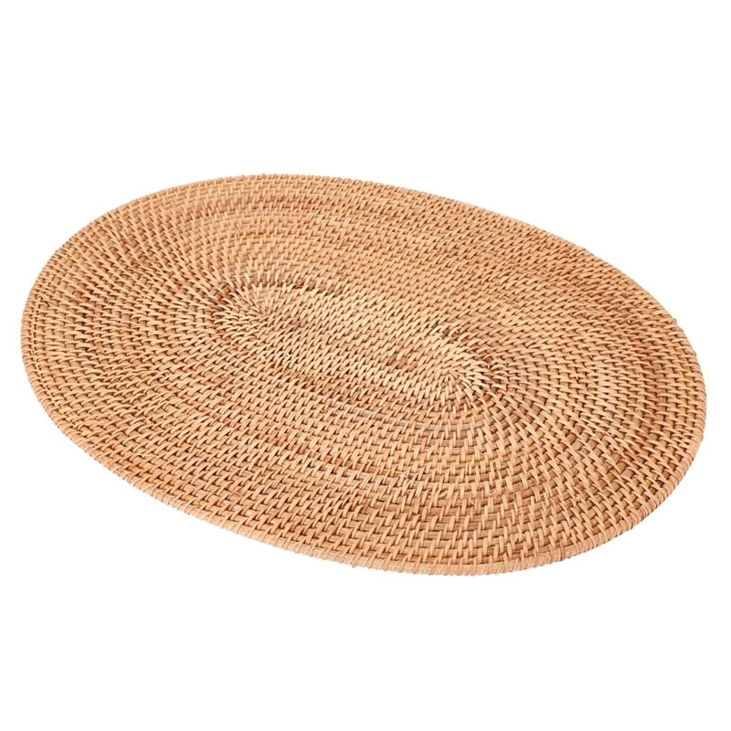 A Hand Woven Oval Shape