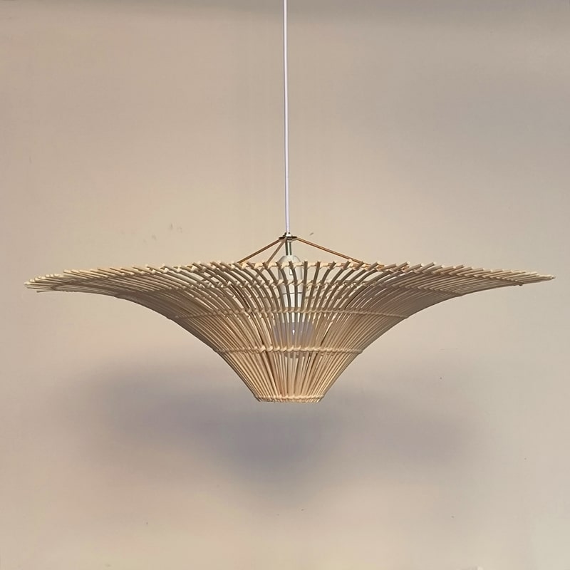 Soft Light, Hand Woven Rattan
