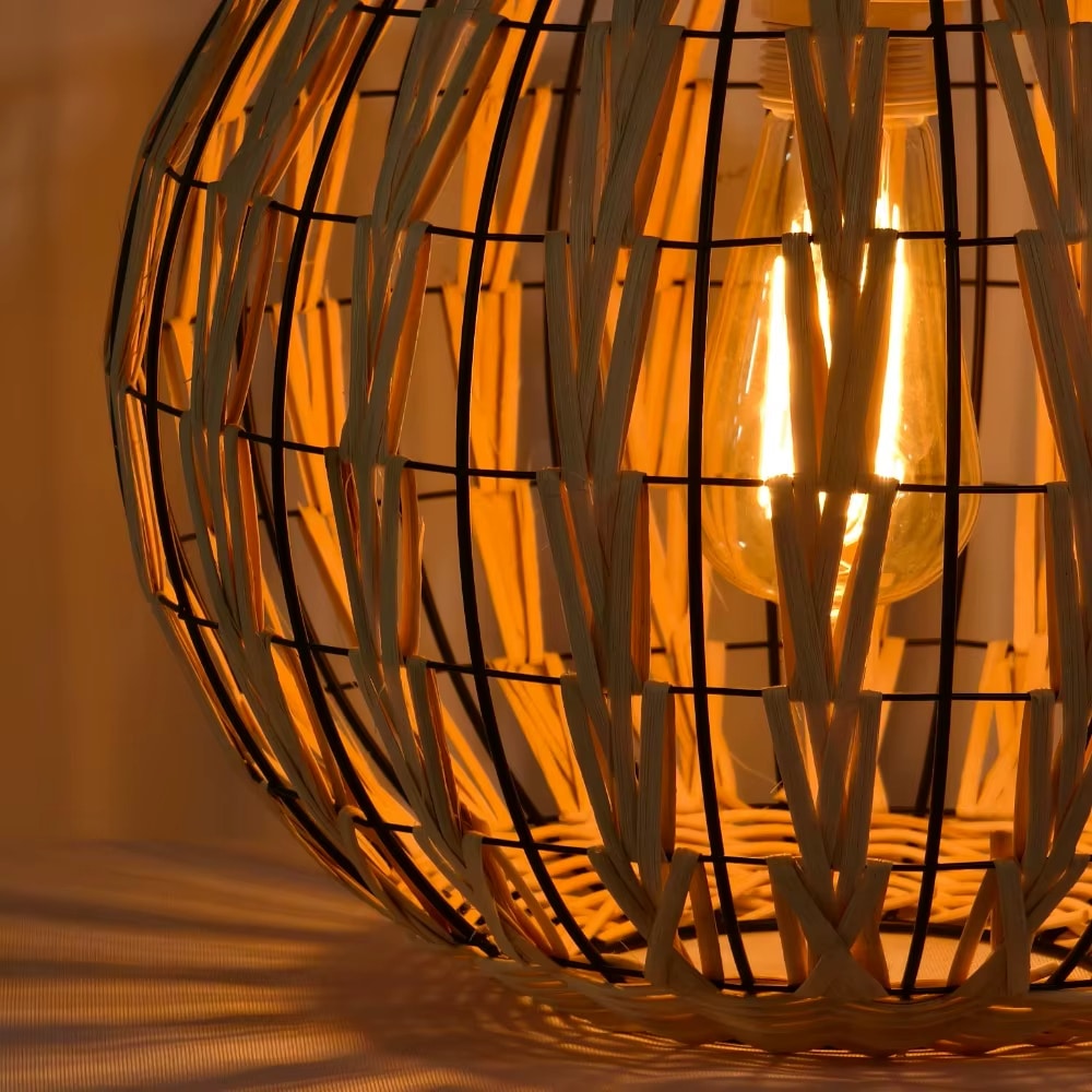 Woven Rattan, Filtered Light