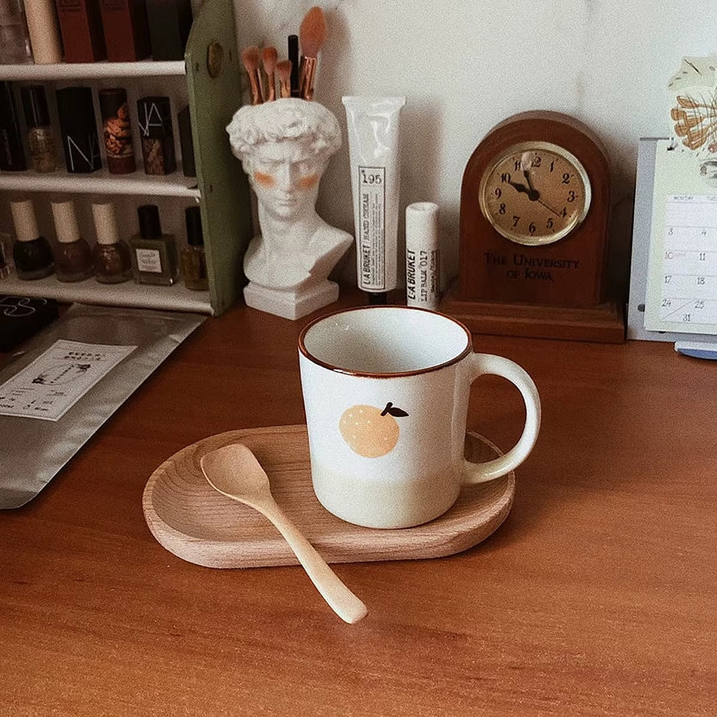 Small oval bamboo dish with a raised rim