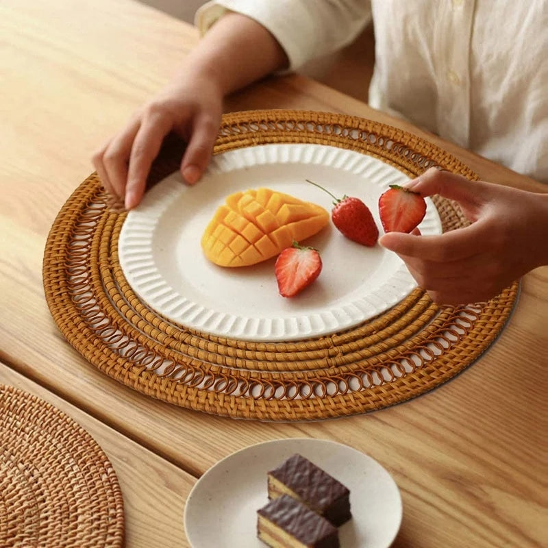 A Placemat Between Two Worlds