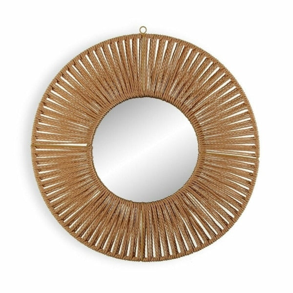 Rattan Radiating Around the Mirror