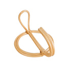 Round hand woven natural rattan wall hook with a central hook
