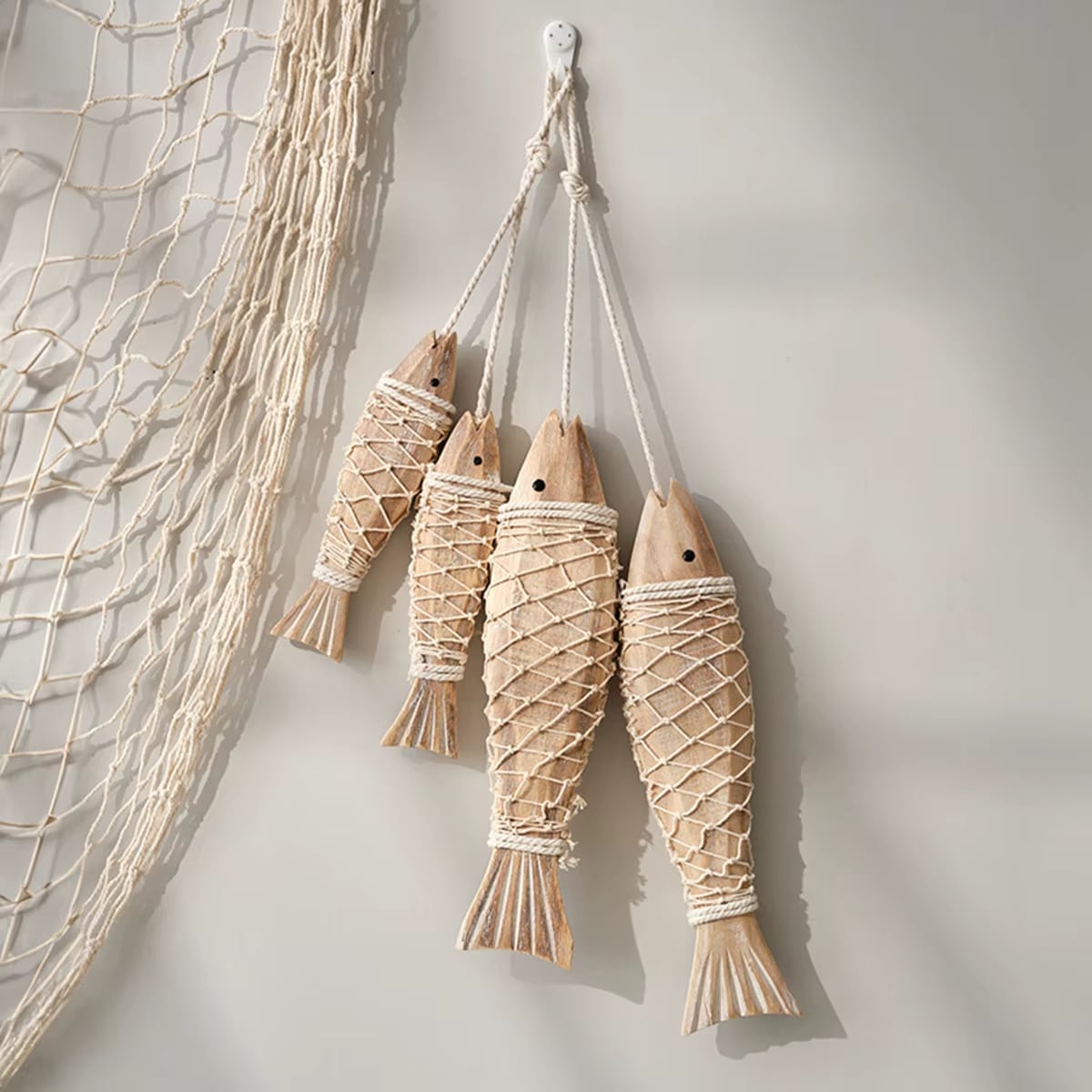 Two Fish Between Sea and Wood