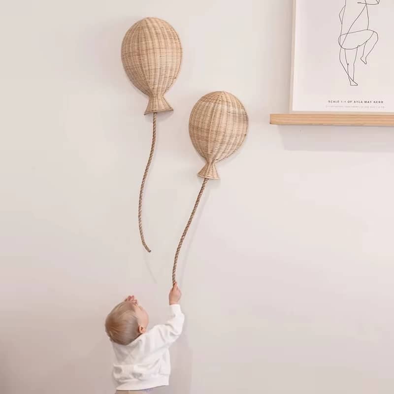 Natural Rattan in Round Forms
