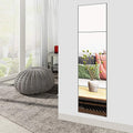Four square acrylic mirror panels stacked into a full length mirror