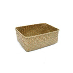 Small rectangular woven basket