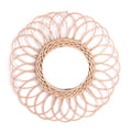 Overlapping petals in a spiral pattern.