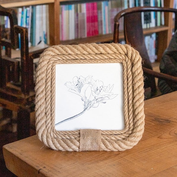Hemp Rope, Square Frame