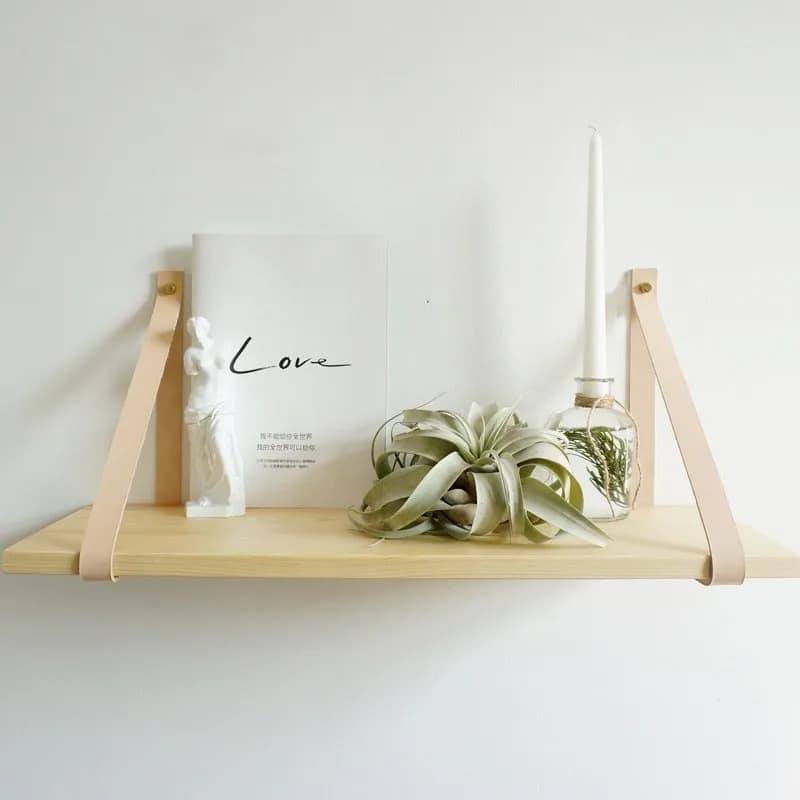 Wood and Leather to Store and Show