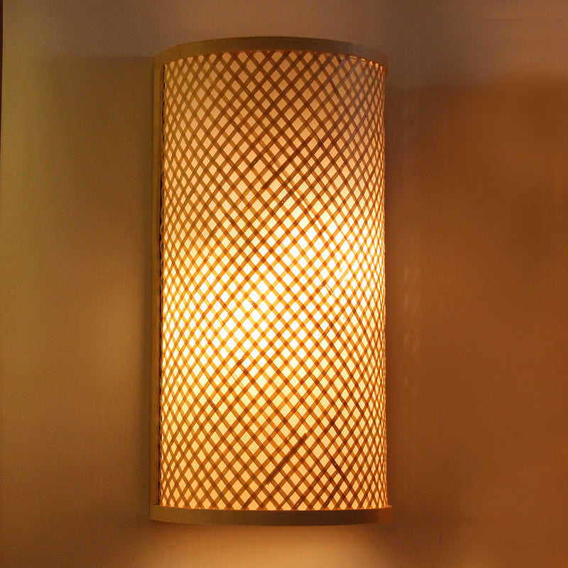 Natural Bamboo Shaped by Hand