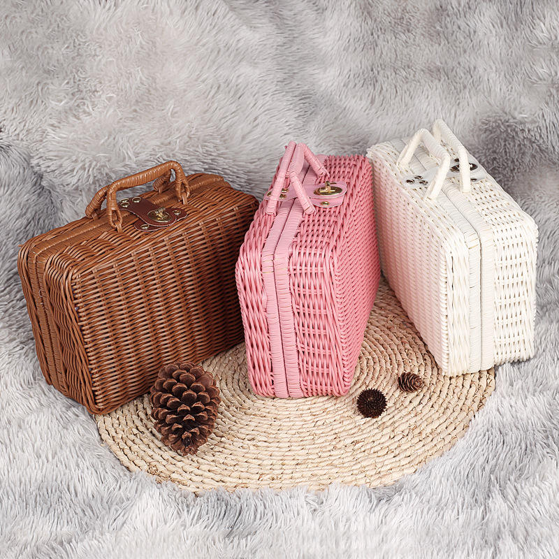 Woven Makeup Storage
