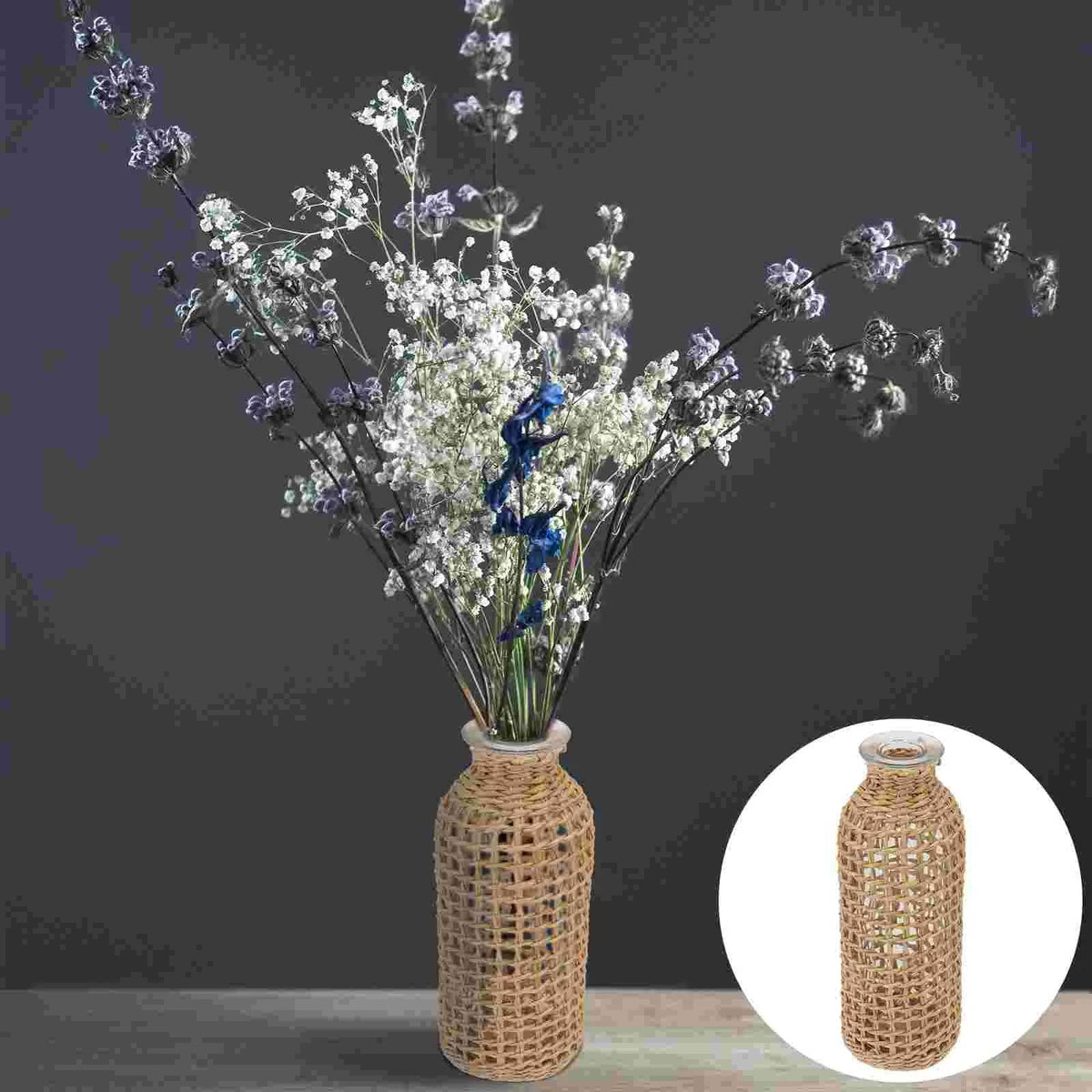Wicker for Fresh and Dried Flowers