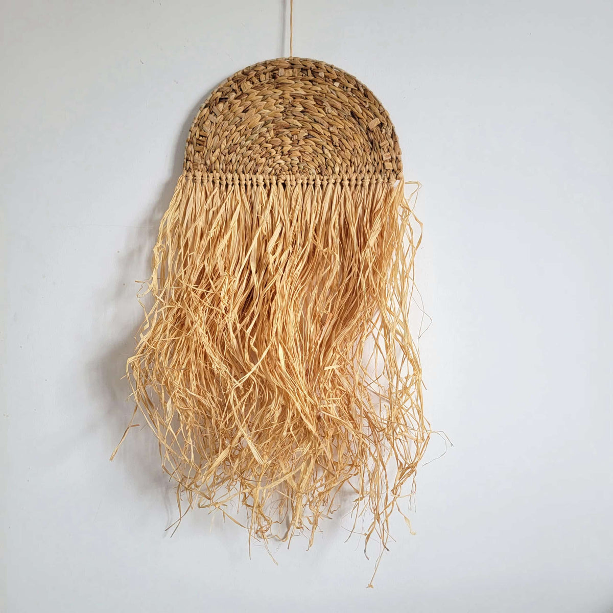 Woven Fiber as Living Decor